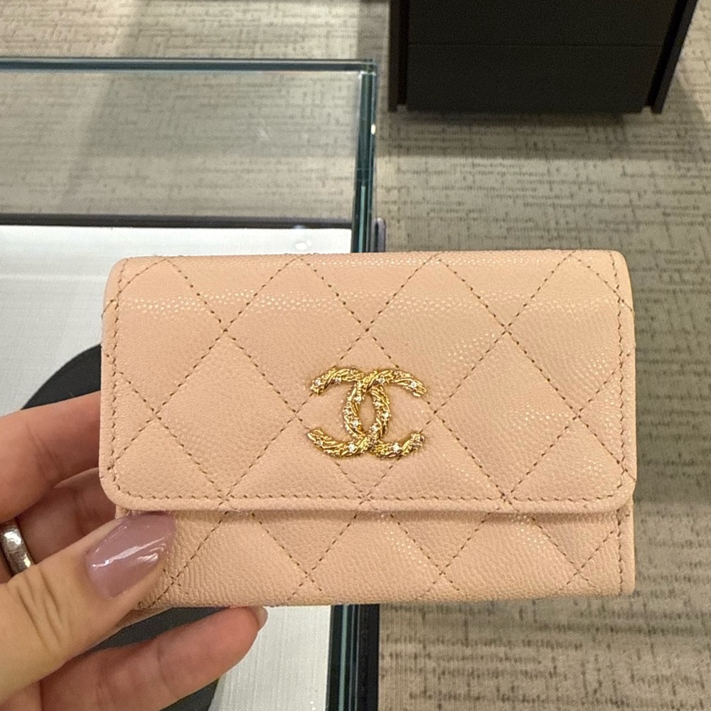 Chanel Spring-Summer 2026 Pre-collection CARD HOLDER in Light Pink